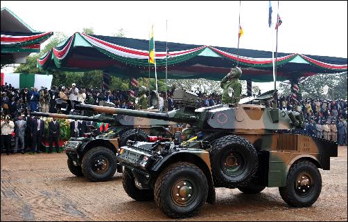 Kenya army at a past parade However I must say that I support the Kenya 